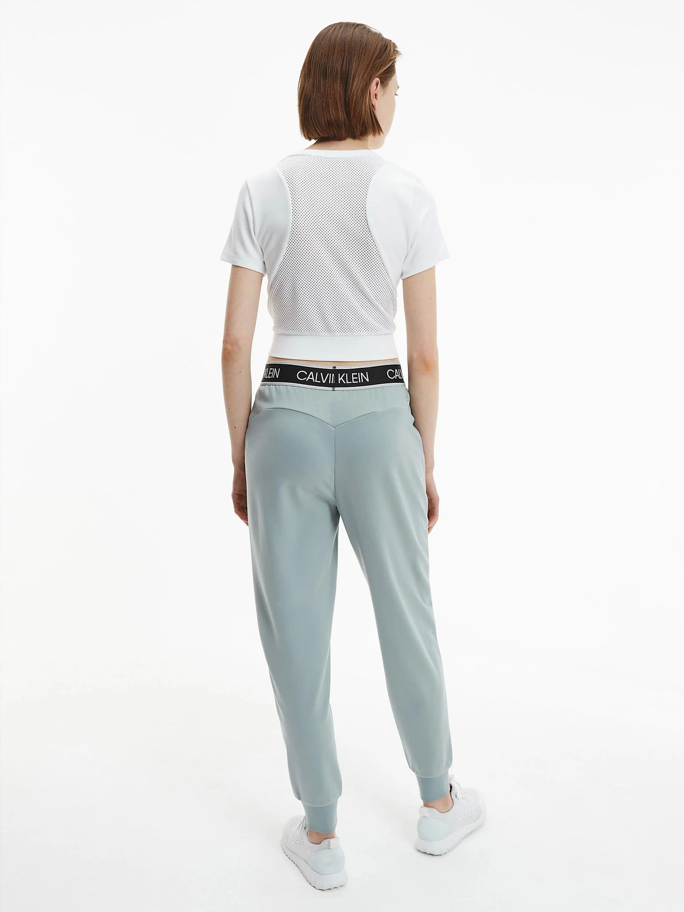 Футболки и поло Calvin Klein Mesh Back Cropped модель 00GWS1K132-100 Фото