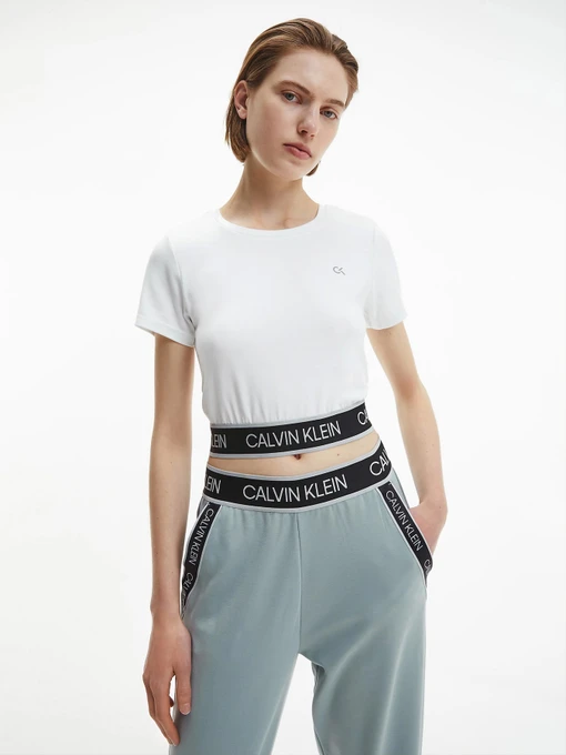 Футболки и поло Calvin Klein Mesh Back Cropped модель 00GWS1K132-100 Фото