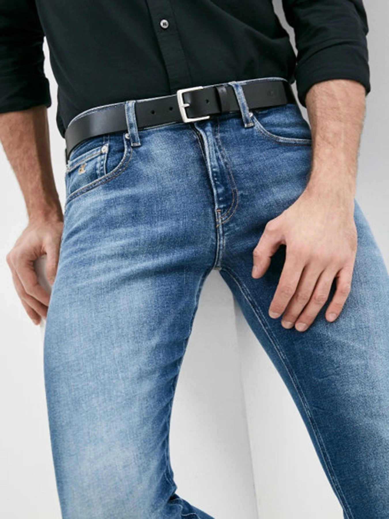 Ремни Calvin Klein модель K50K506885_BDS0 Фото