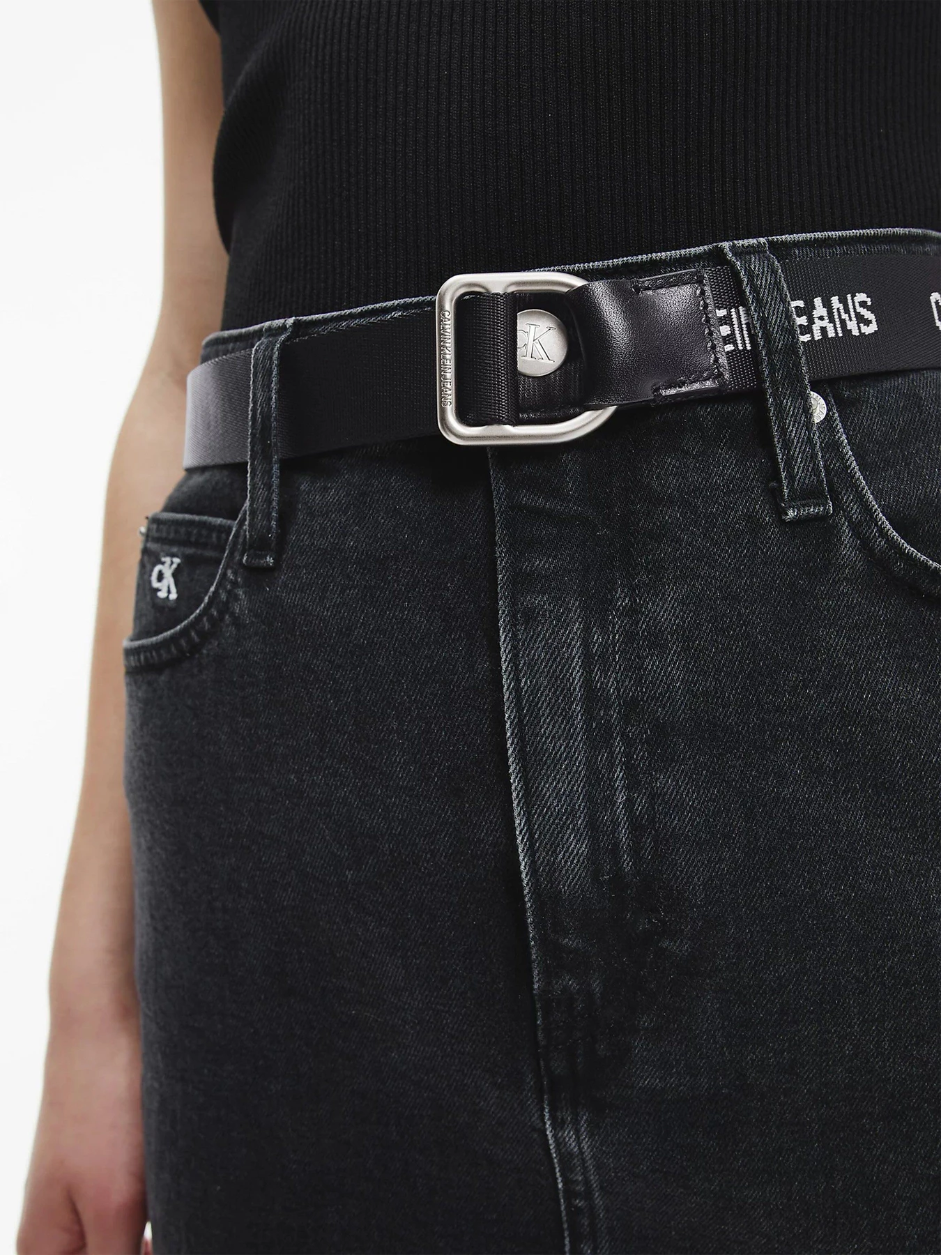 Ремни Calvin Klein Slider Webbing модель K60K608292_BDS Фото