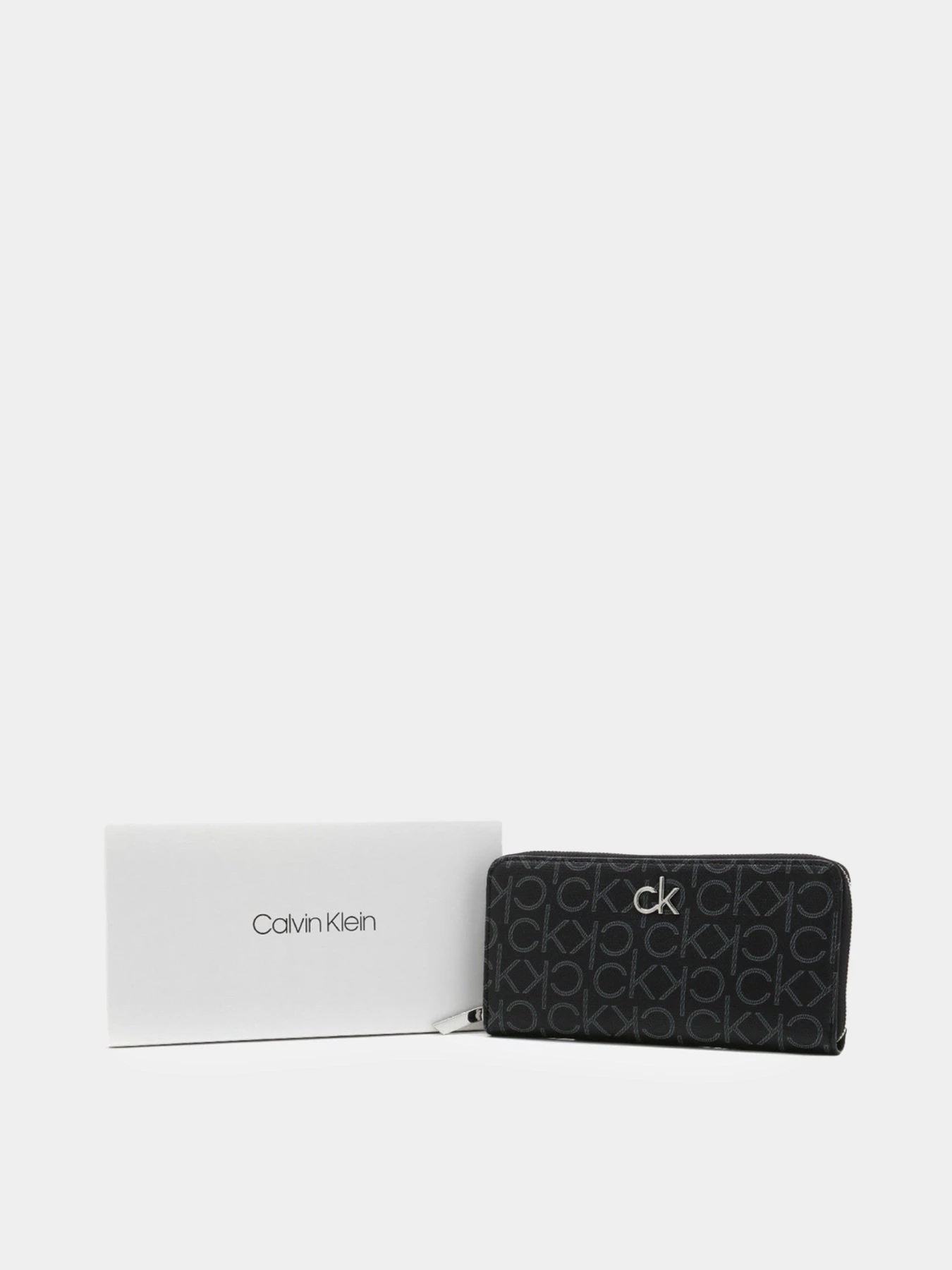 Гаманці Calvin Klein Slim Z/A Lg Monogram модель K60K608326_0GJ Фото