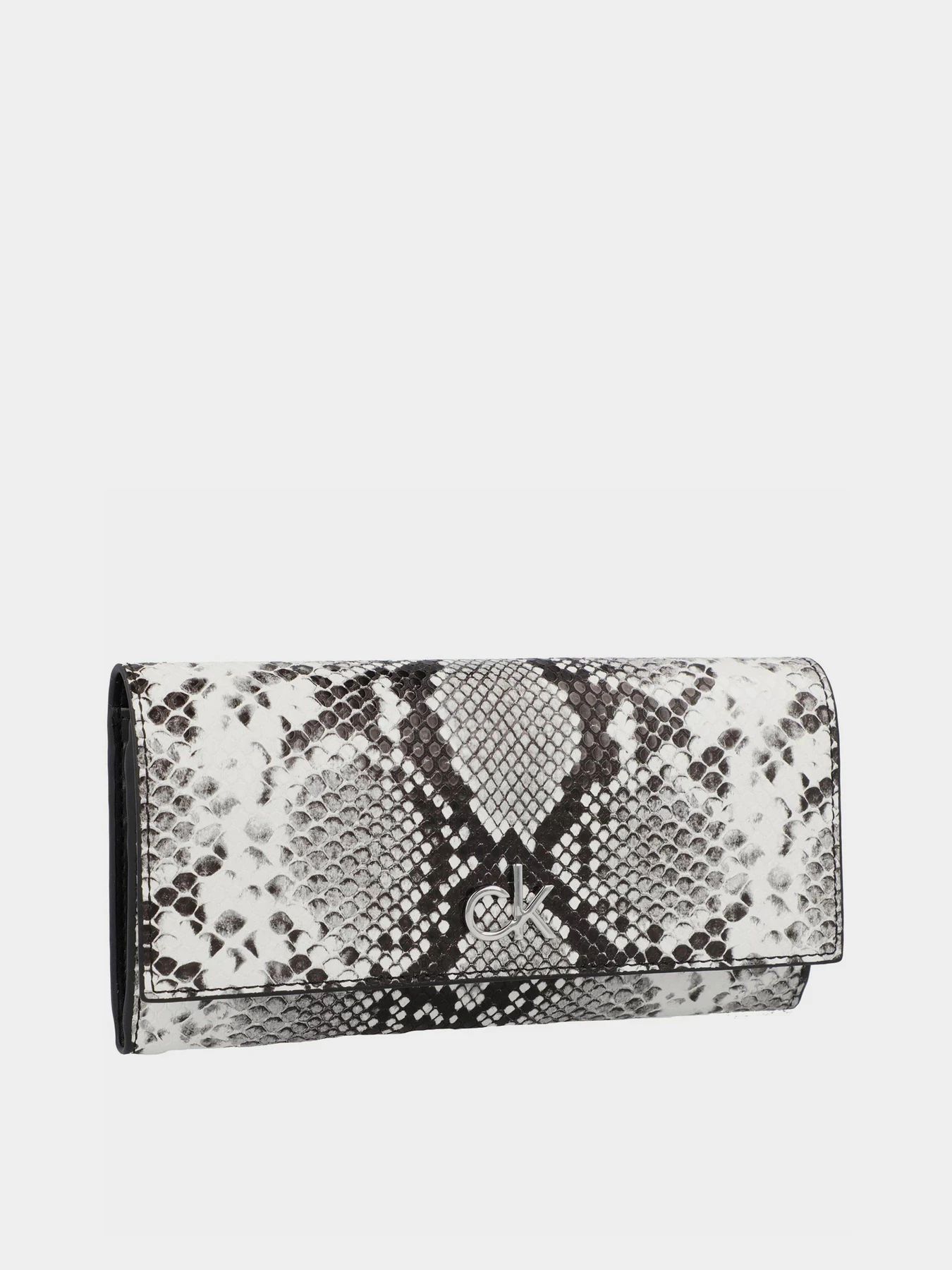 Кошельки Calvin Klein Re-Lock Trifold Lg Python модель K60K608327_0GK Кошельки Calvin Klein Re-Lock Trifold Lg Python модель K60K608327_0GK Фото