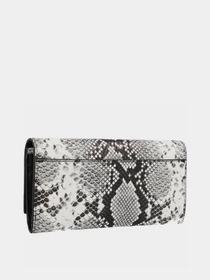 Кошельки Calvin Klein Re-Lock Trifold Lg Python модель K60K608327_0GK Фото