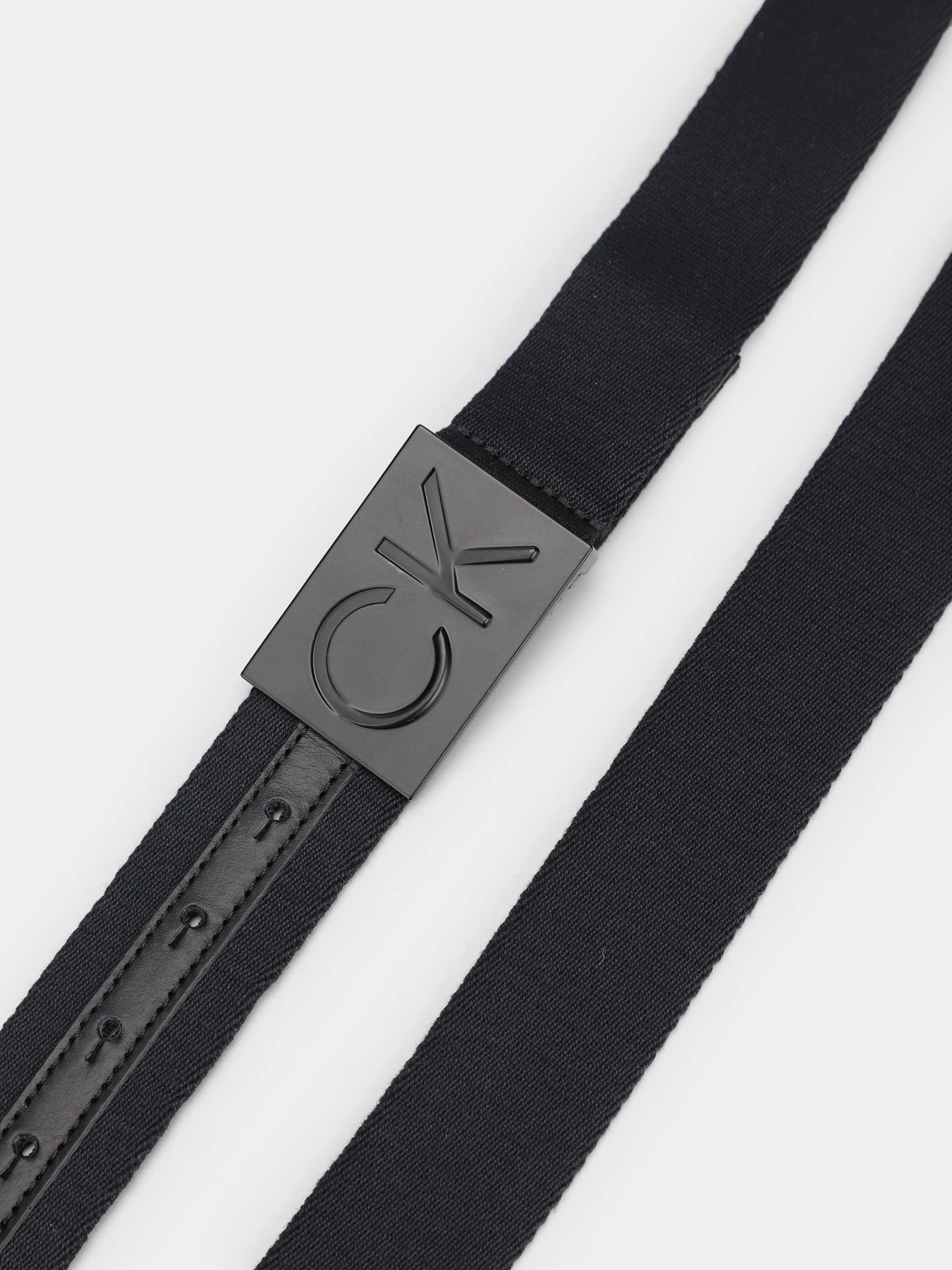 Ремни Calvin Klein Inkleined Plaque Webbing модель K50K508155_BAX Фото