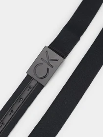 Ремни Calvin Klein Inkleined Plaque Webbing модель K50K508155_BAX Фото
