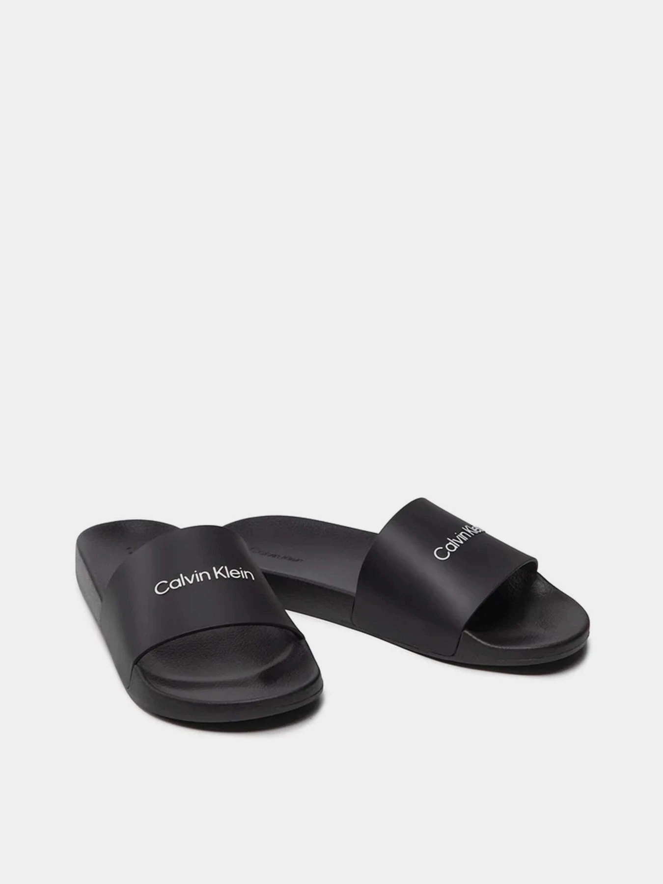 Шлёпанцы Calvin Klein модель HM0HM00455-BEH Шлёпанцы Calvin Klein модель HM0HM00455-BEH Фото