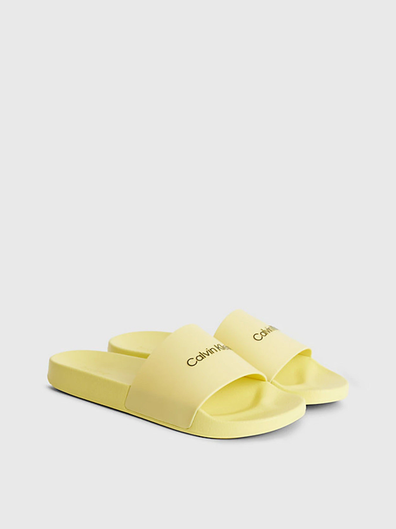 Шлёпанцы Calvin Klein Pool Slide Rubber модель HM0HM00455-LAF Фото