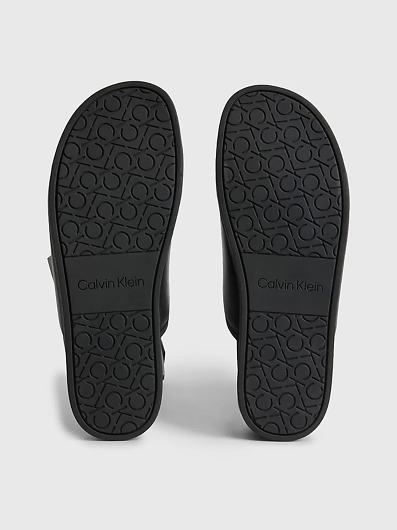 Шлёпанцы Calvin Klein Double Strap Sandal модель HM0HM00945-BEH Фото