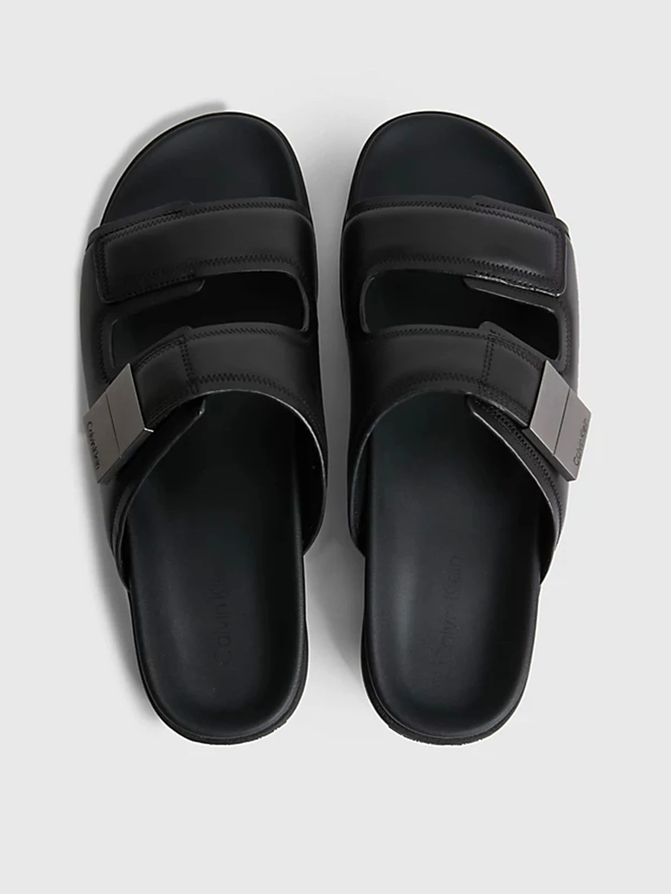Шлёпанцы Calvin Klein Double Strap Sandal модель HM0HM00945-BEH Фото