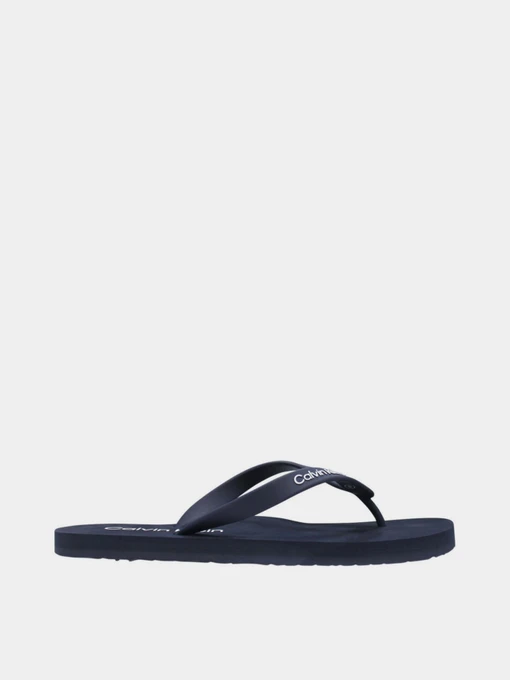 Шлёпанцы Calvin Klein Flip Flop Rubber модель HM0HM00956-DW4 Фото