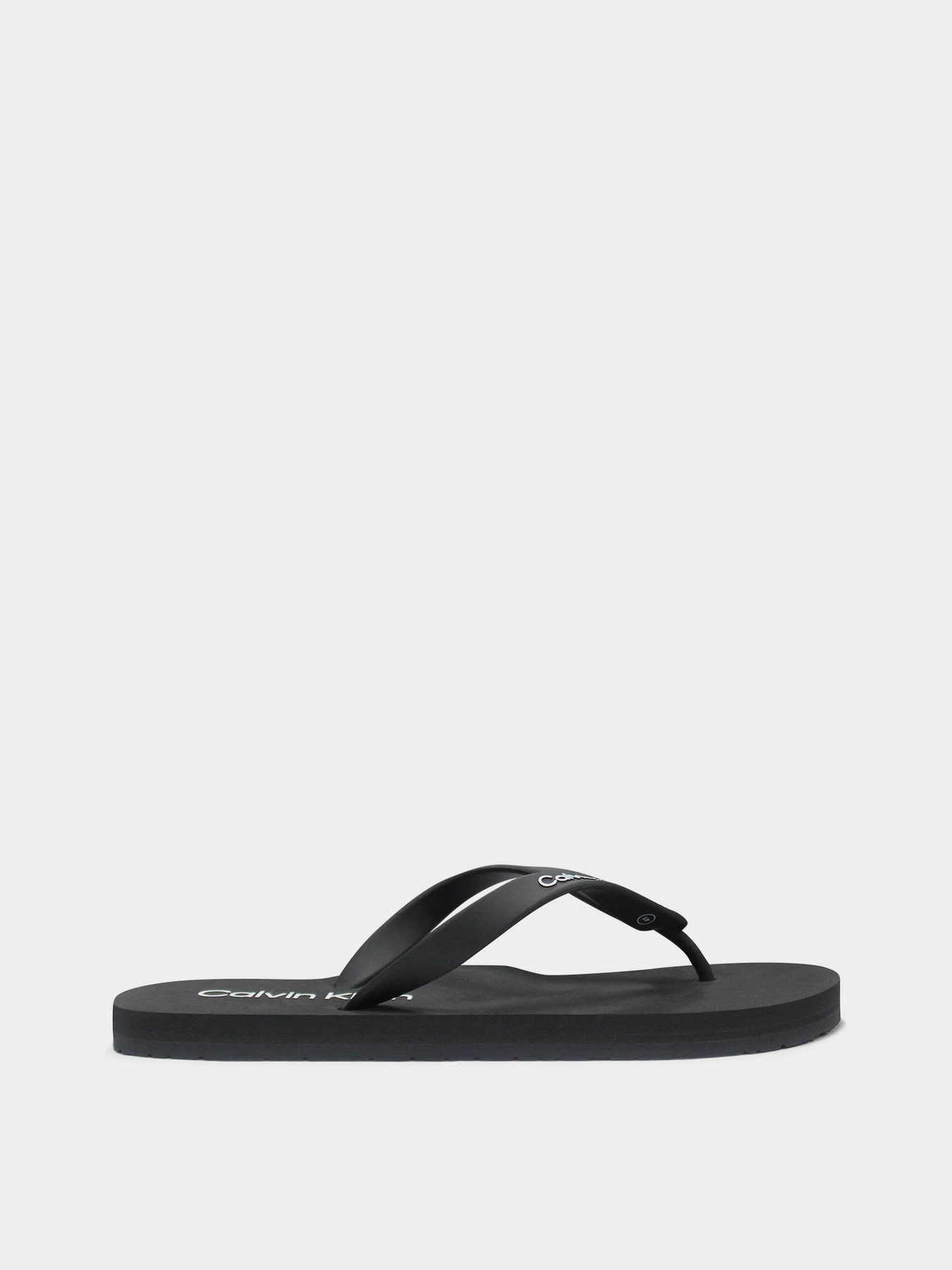 Шлёпанцы Calvin Klein Flip Flop Rubber модель HM0HM00956-BEH Фото