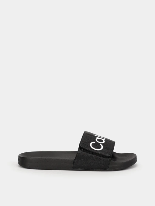 Шльопанці Calvin Klein Adj Pool Slide Pu модель HM0HM00957-BEH Фото