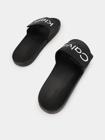 Шлёпанцы Calvin Klein Adj Pool Slide Pu модель HM0HM00957-BEH Фото