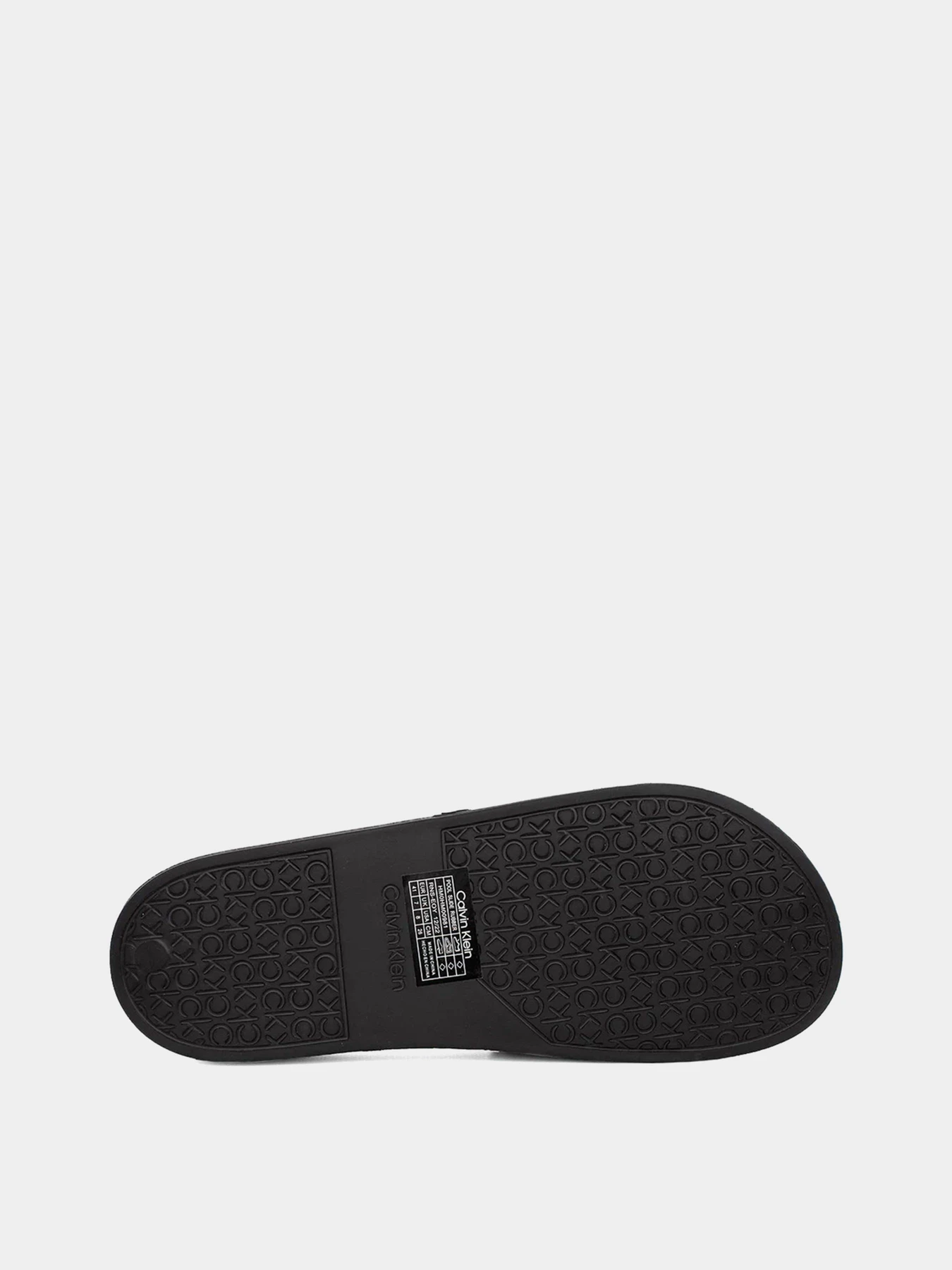 Шлёпанцы Calvin Klein Pool Slide Rubber модель HM0HM00981-BEH Шлёпанцы Calvin Klein Pool Slide Rubber модель HM0HM00981-BEH Фото