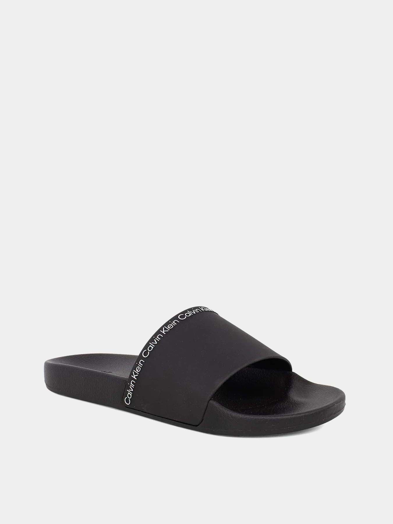 Шлёпанцы Calvin Klein Pool Slide Rubber модель HM0HM00981-BEH Шлёпанцы Calvin Klein Pool Slide Rubber модель HM0HM00981-BEH Фото