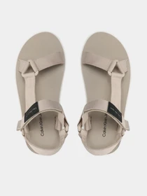 Сандалии Calvin Klein Prefresato Webbing Strap Badge модель YM0YM00639-ACF Фото