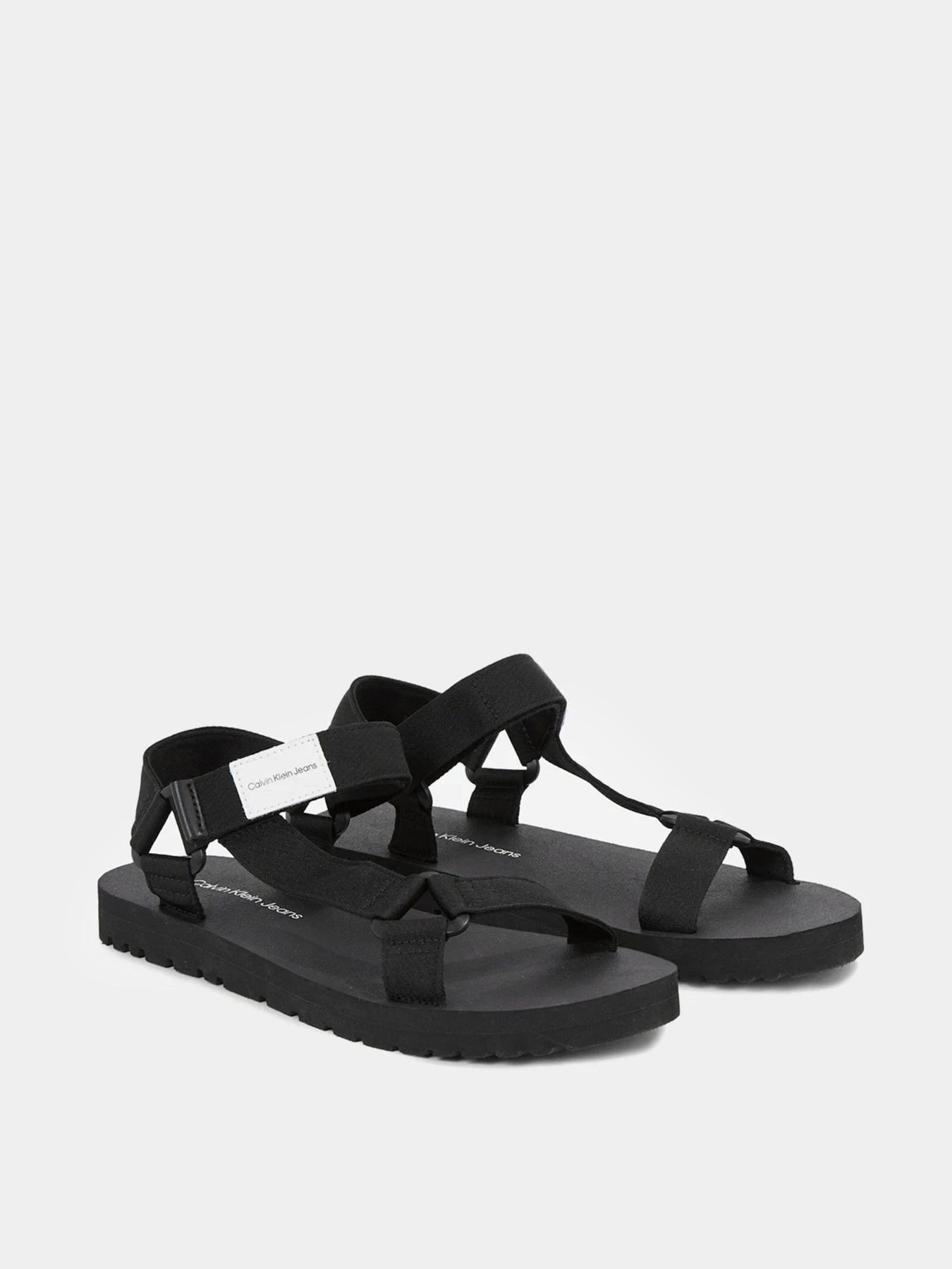 Сандалии Calvin Klein Prefresato Webbing Strap Badge модель YM0YM00639-BDS Сандалии Calvin Klein Prefresato Webbing Strap Badge модель YM0YM00639-BDS Фото