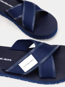 Шльопанці Calvin Klein Crisscros Badge модель YM0YM00641-C7I Фото