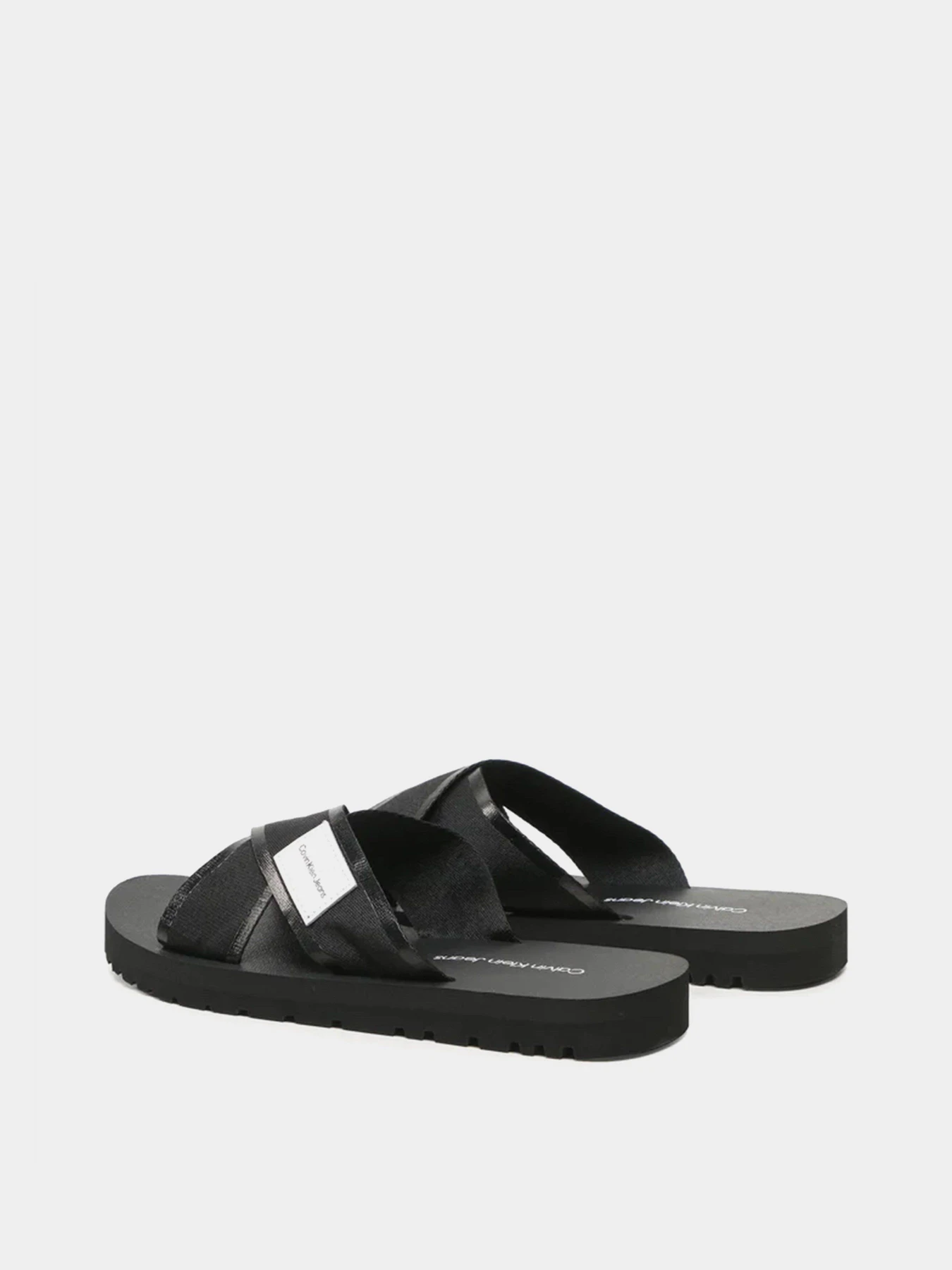 Шльопанці Calvin Klein Crisscros Badge модель YM0YM00641-BDS Фото