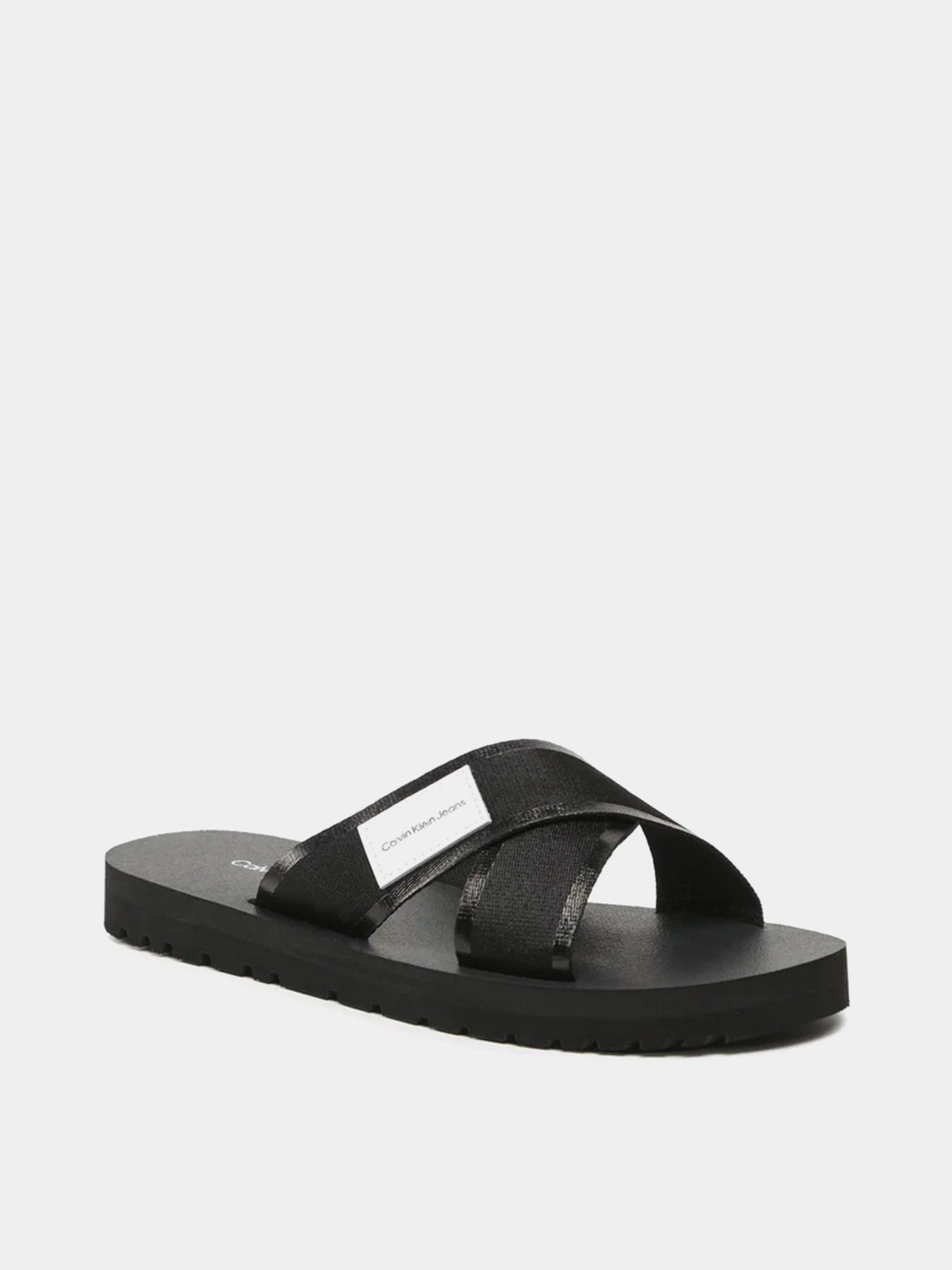 Шльопанці Calvin Klein Crisscros Badge модель YM0YM00641-BDS Фото