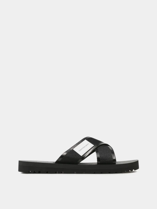 Шлёпанцы Calvin Klein Crisscros Badge модель YM0YM00641-BDS Фото