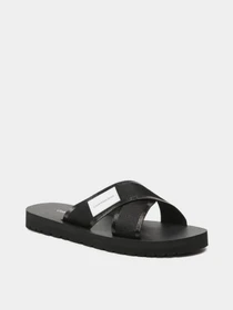 Шльопанці Calvin Klein Crisscros Badge модель YM0YM00641-BDS Фото