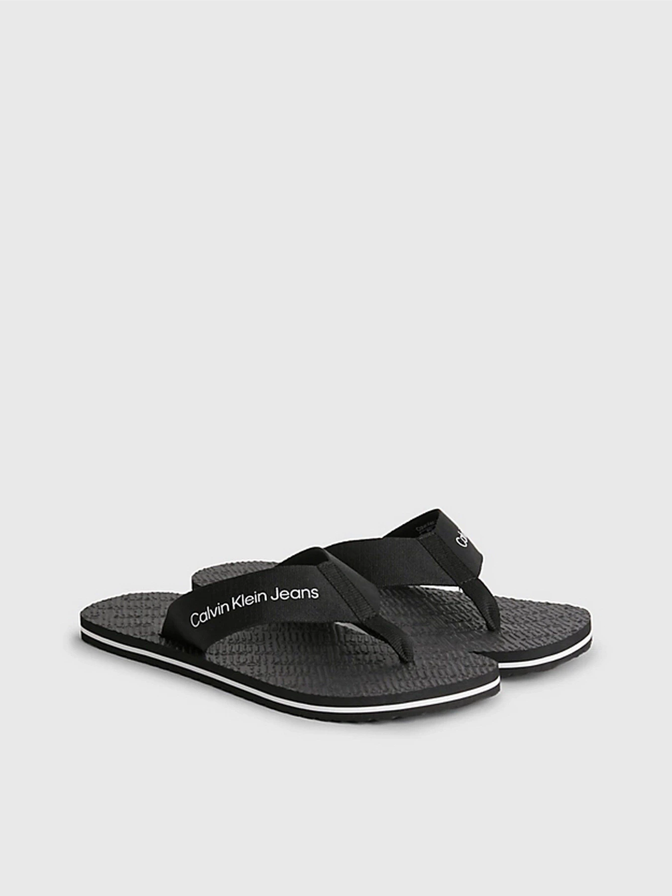 Шлёпанцы Calvin Klein Beach Sandal Webbing модель YM0YM00658-BDS Шлёпанцы Calvin Klein Beach Sandal Webbing модель YM0YM00658-BDS Фото