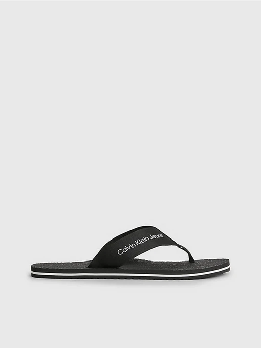 Шлёпанцы Calvin Klein Beach Sandal Webbing модель YM0YM00658-BDS Фото