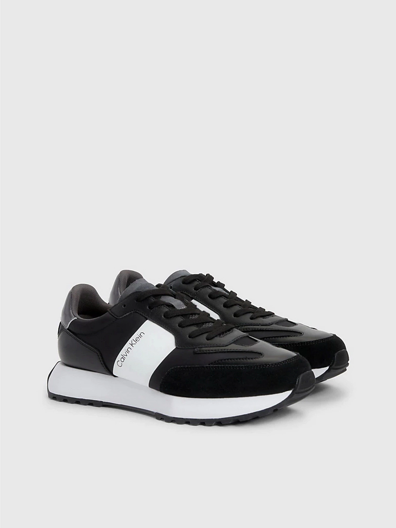 Кросівки Calvin Klein Low Top Lace Up Mix New модель HM0HM01238-0GQ Кросівки Calvin Klein Low Top Lace Up Mix New модель HM0HM01238-0GQ Фото