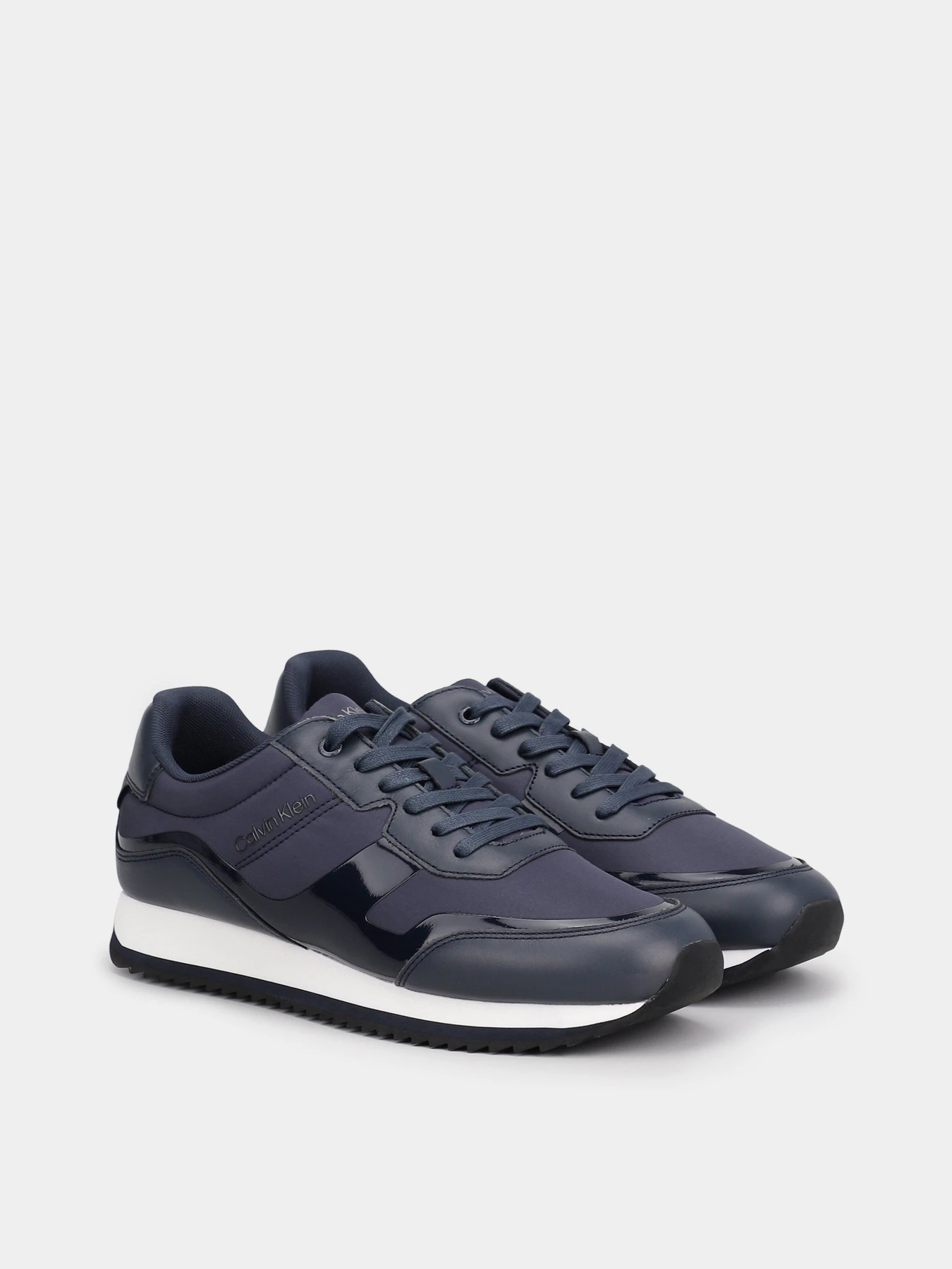Кроссовки Calvin Klein Low Top Lace Up Heat Bond модель HM0HM00551-DW4 Кроссовки Calvin Klein Low Top Lace Up Heat Bond модель HM0HM00551-DW4 Фото