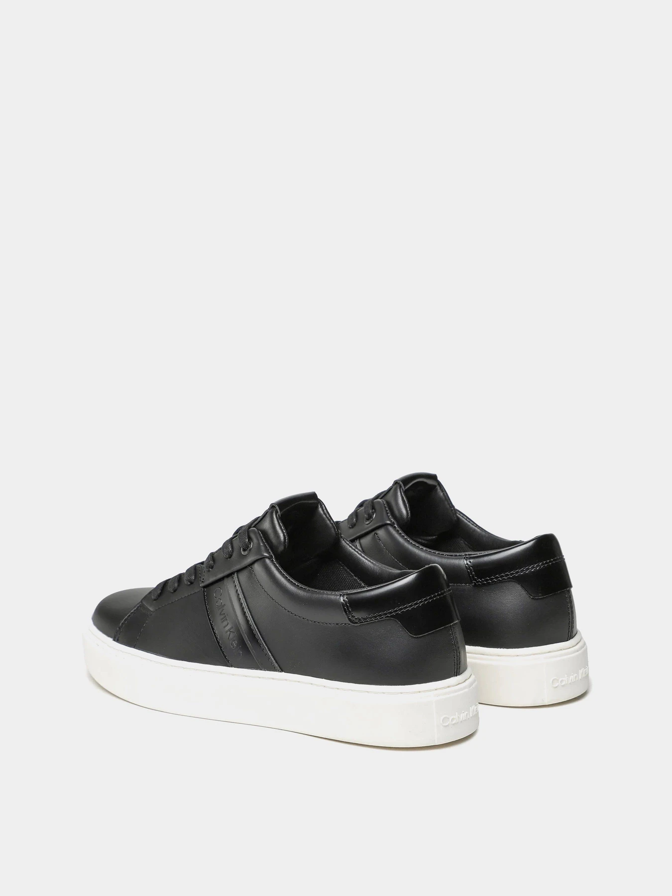 Кеды Calvin Klein Low Top Lace Up Lth модель HM0HM01055-BEH Кеды Calvin Klein Low Top Lace Up Lth модель HM0HM01055-BEH Фото