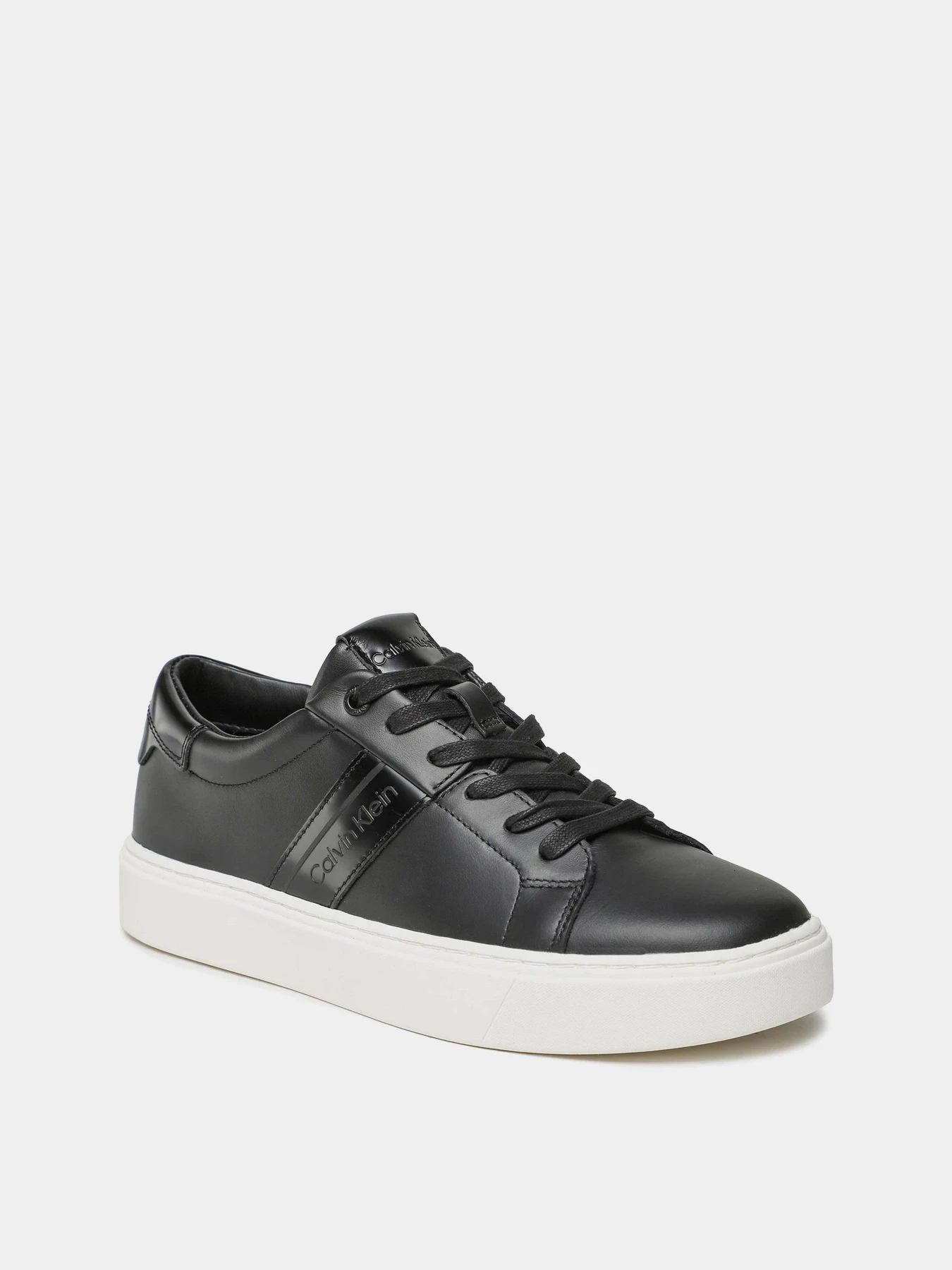 Кеды Calvin Klein Low Top Lace Up Lth модель HM0HM01055-BEH Кеды Calvin Klein Low Top Lace Up Lth модель HM0HM01055-BEH Фото