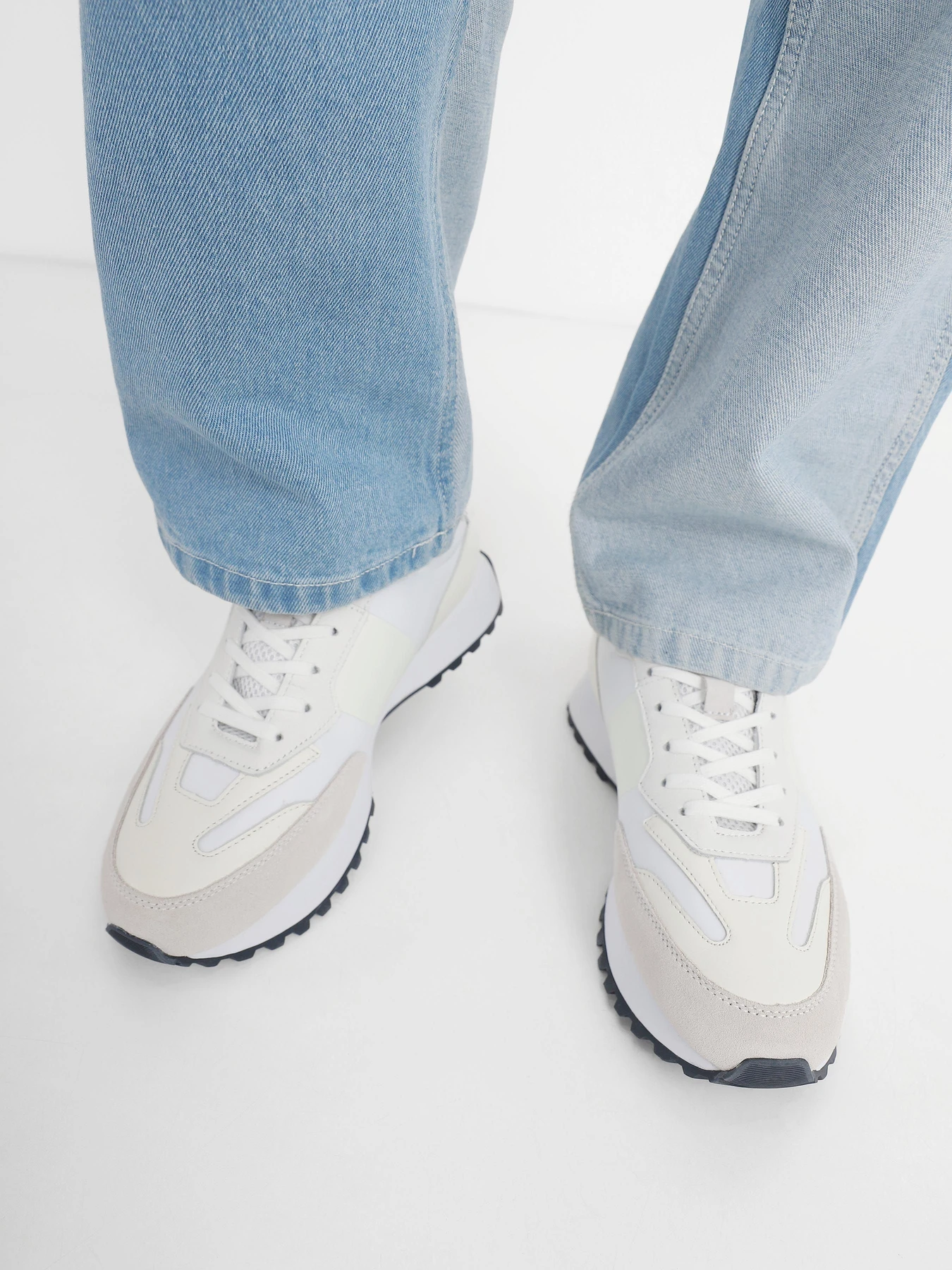 Кросівки Calvin Klein Low Top Lace Up Mix New модель HM0HM01238-YBJ Кросівки Calvin Klein Low Top Lace Up Mix New модель HM0HM01238-YBJ Фото