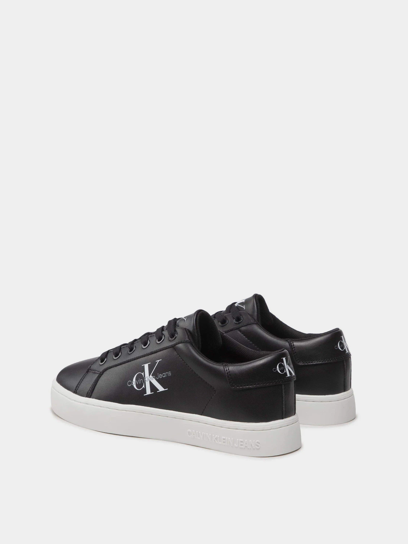 Кеды Calvin Klein Classic Cupsole Laceup Low Lth модель YM0YM00491-BDS Кеды Calvin Klein Classic Cupsole Laceup Low Lth модель YM0YM00491-BDS Фото