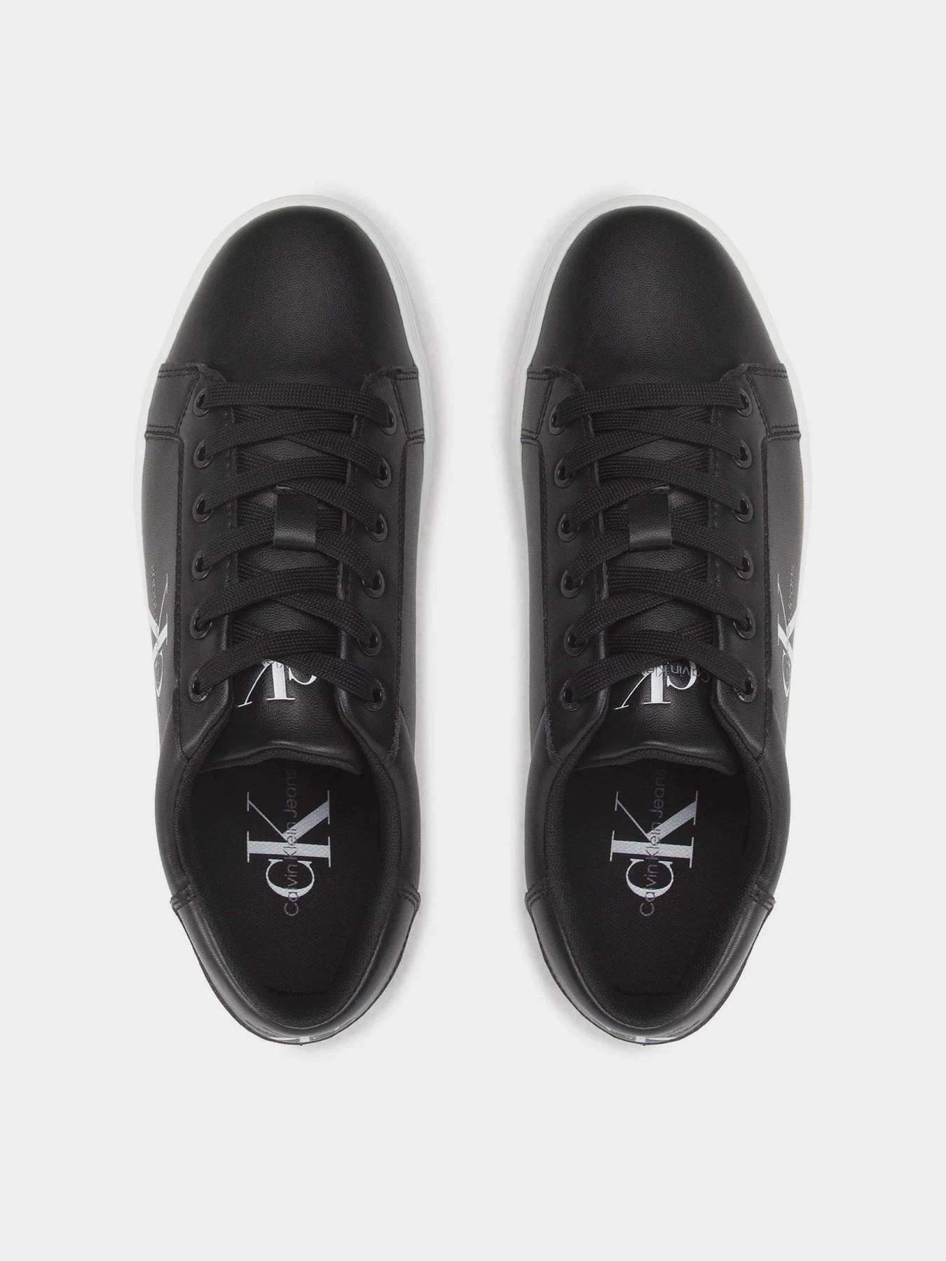Кеды Calvin Klein Classic Cupsole Laceup Low Lth модель YM0YM00491-BDS Кеды Calvin Klein Classic Cupsole Laceup Low Lth модель YM0YM00491-BDS Фото