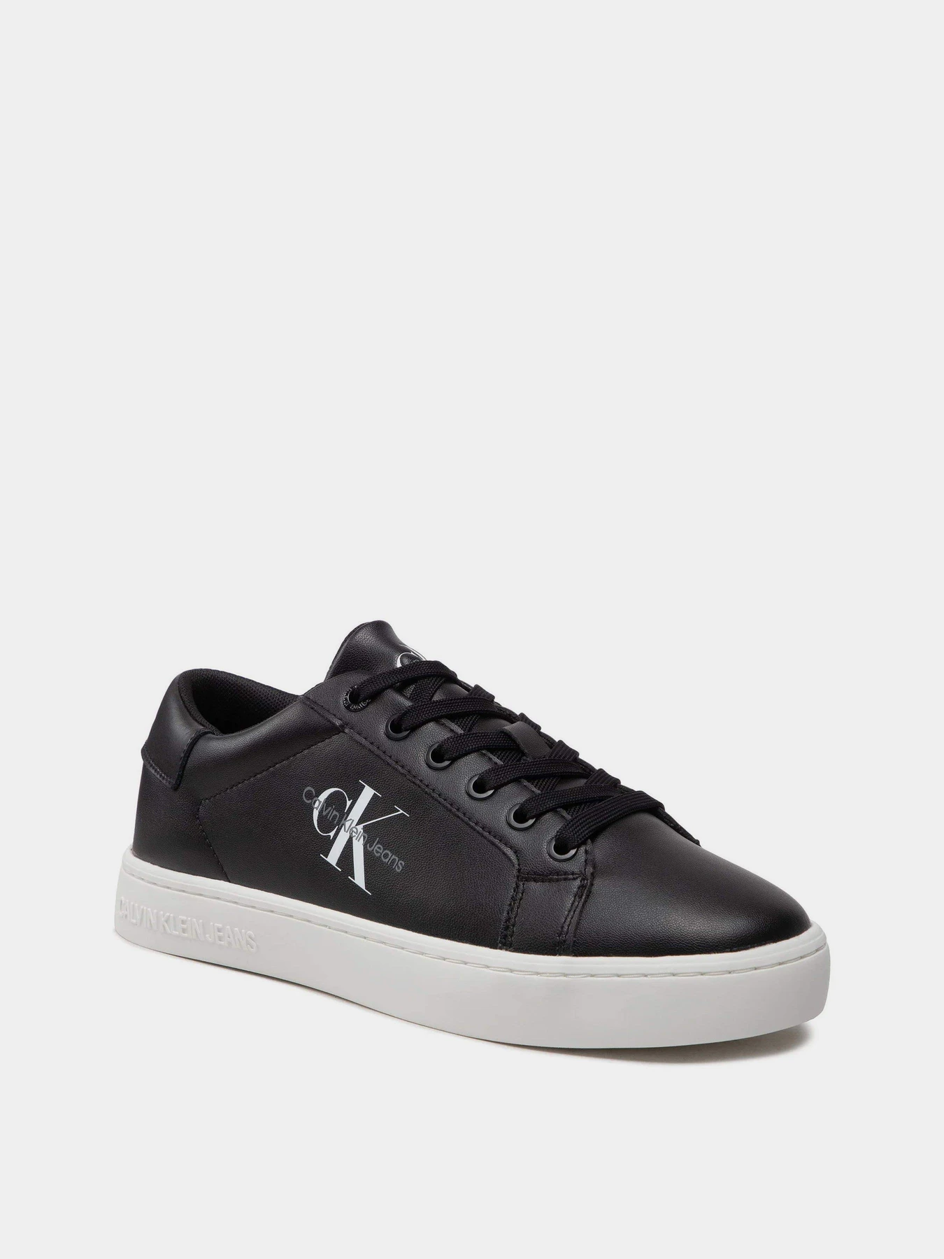 Кеды Calvin Klein Classic Cupsole Laceup Low Lth модель YM0YM00491-BDS Кеды Calvin Klein Classic Cupsole Laceup Low Lth модель YM0YM00491-BDS Фото