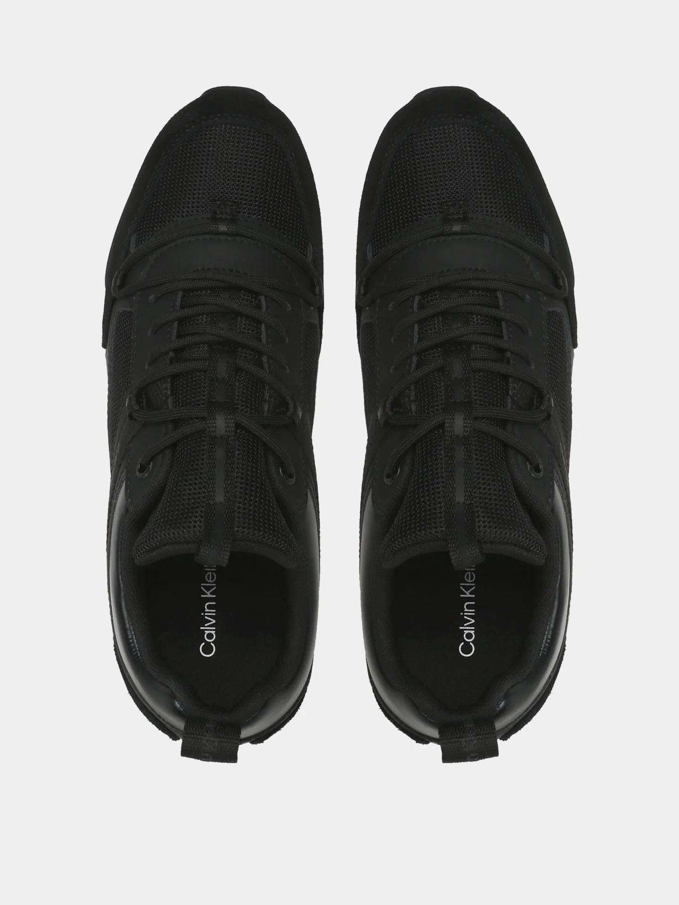 Кросівки Calvin Klein Toothy Runner Low Laceup Mix модель YM0YM00710-BEH Кросівки Calvin Klein Toothy Runner Low Laceup Mix модель YM0YM00710-BEH Фото
