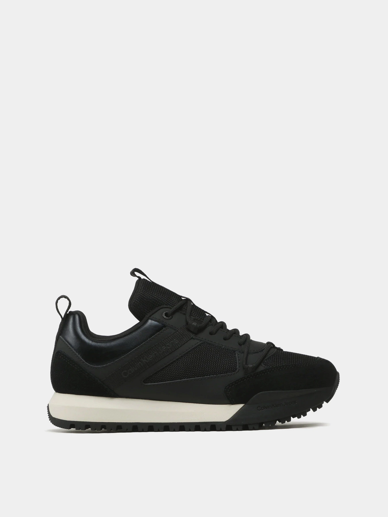 Кросівки Calvin Klein Toothy Runner Low Laceup Mix модель YM0YM00710-BEH Кросівки Calvin Klein Toothy Runner Low Laceup Mix модель YM0YM00710-BEH Фото