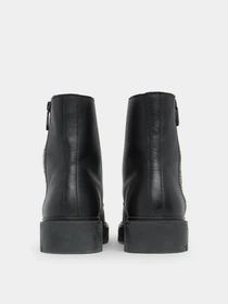 Ботинки и сапоги Calvin Klein Combat Mid Laceup Boot W Zip модель YM0YM00262-0GK Фото