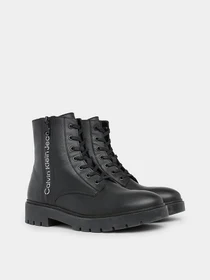 Ботинки и сапоги Calvin Klein Combat Mid Laceup Boot W Zip модель YM0YM00262-0GK Фото