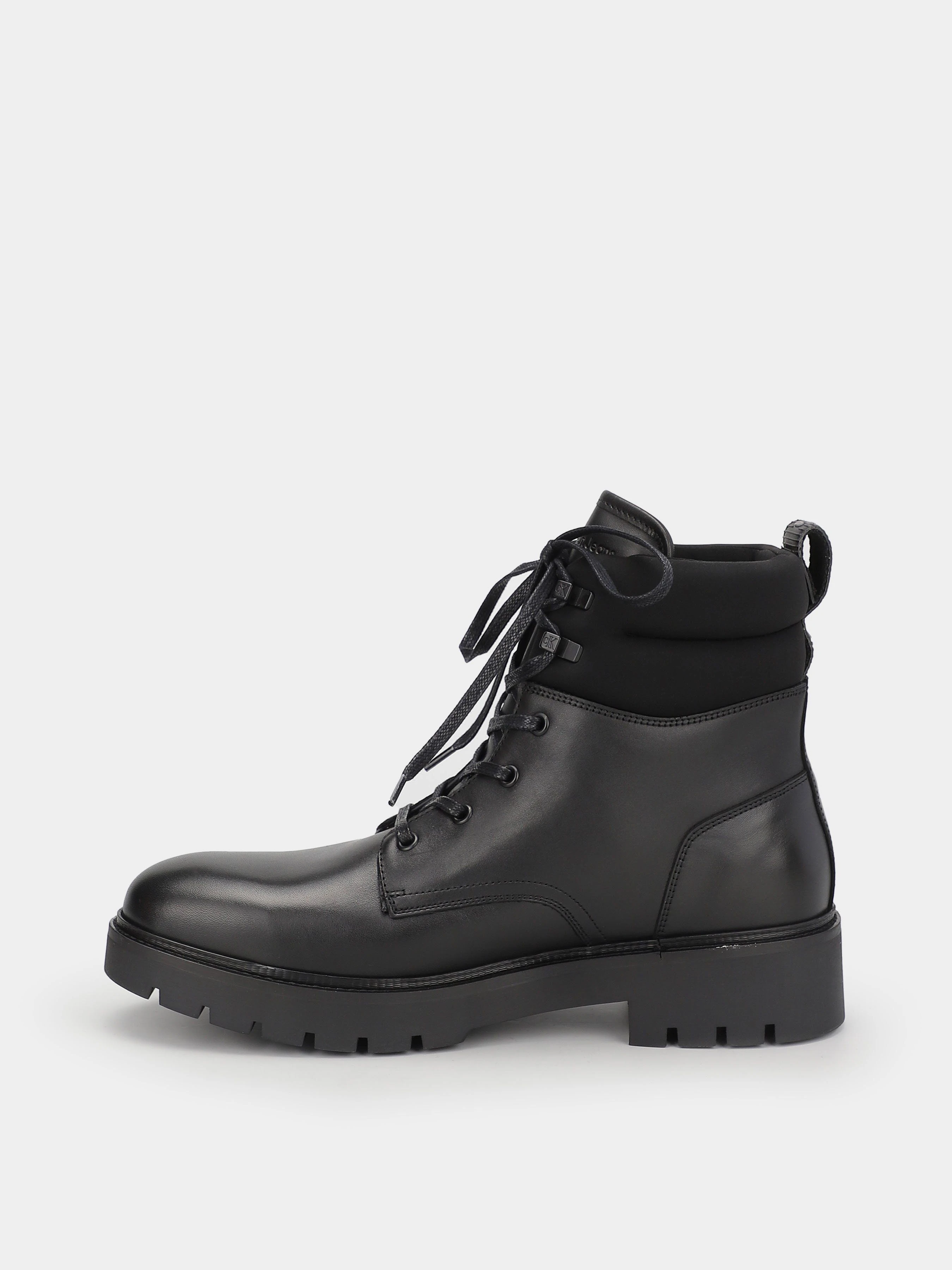 Чоловічі Черевики Calvin Klein Combat Mid Laceup Boot Lth фото 2