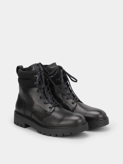 Чоловічі Черевики Calvin Klein Combat Mid Laceup Boot Lth фото 3