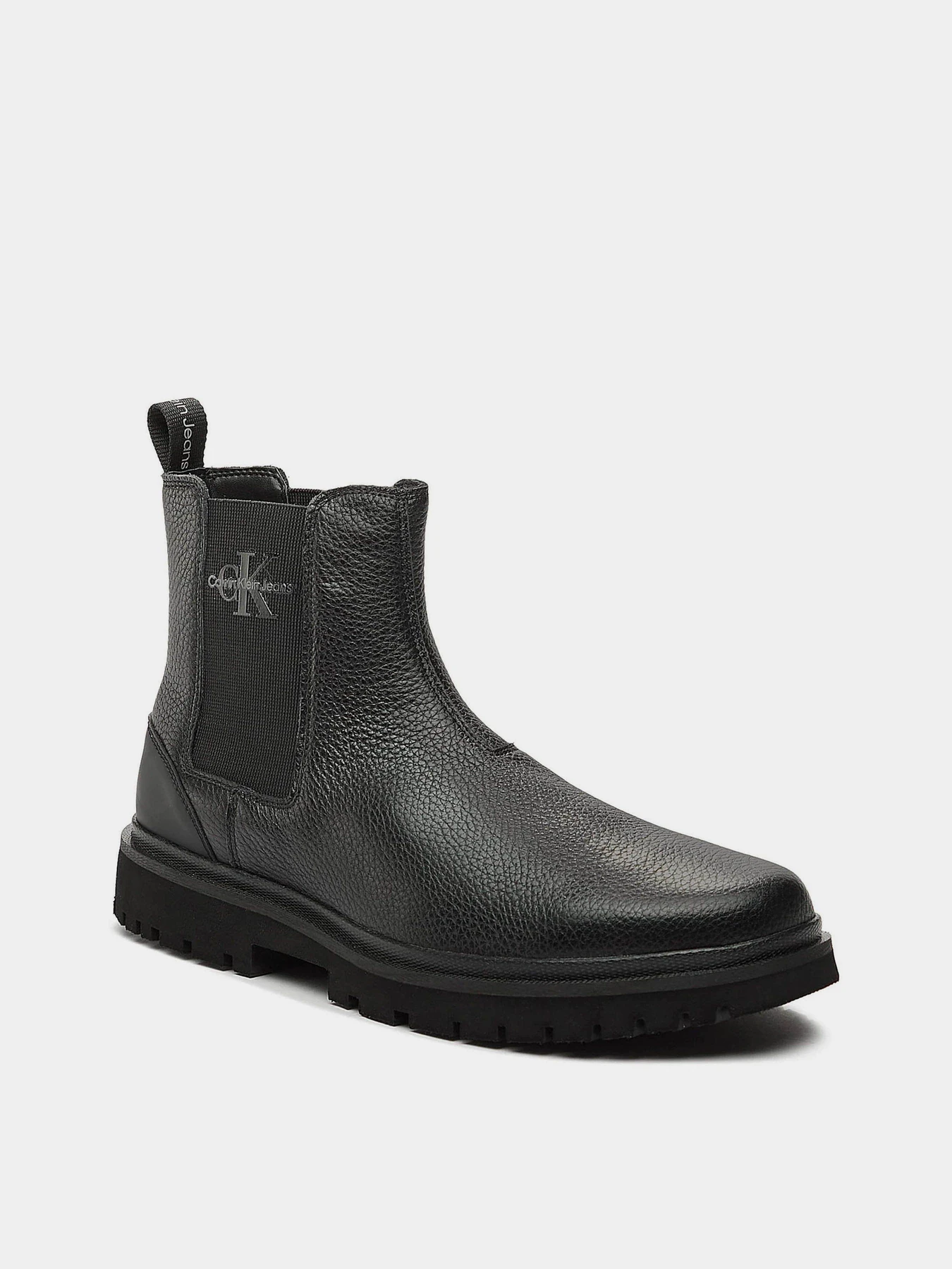 Черевики та чоботи Calvin Klein Eva Mid Chelsea Boot Lth модель YM0YM00750-0GT Черевики та чоботи Calvin Klein Eva Mid Chelsea Boot Lth модель YM0YM00750-0GT Фото