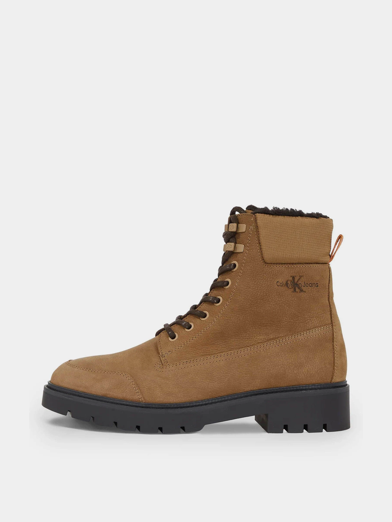 Черевики та чоботи Calvin Klein Combat Mid Laceup Wl Suede модель YM0YM00765-0HD Черевики та чоботи Calvin Klein Combat Mid Laceup Wl Suede модель YM0YM00765-0HD Фото