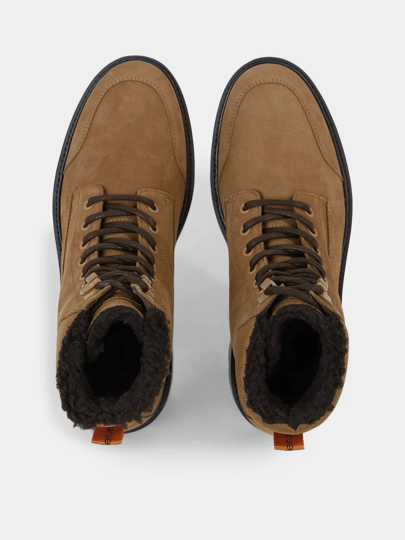 Черевики та чоботи Calvin Klein Combat Mid Laceup Wl Suede модель YM0YM00765-0HD Черевики та чоботи Calvin Klein Combat Mid Laceup Wl Suede модель YM0YM00765-0HD Фото