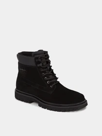 Черевики та чоботи Calvin Klein Eva Mid Laceup Boot Suede модель YM0YM00802-00T Фото