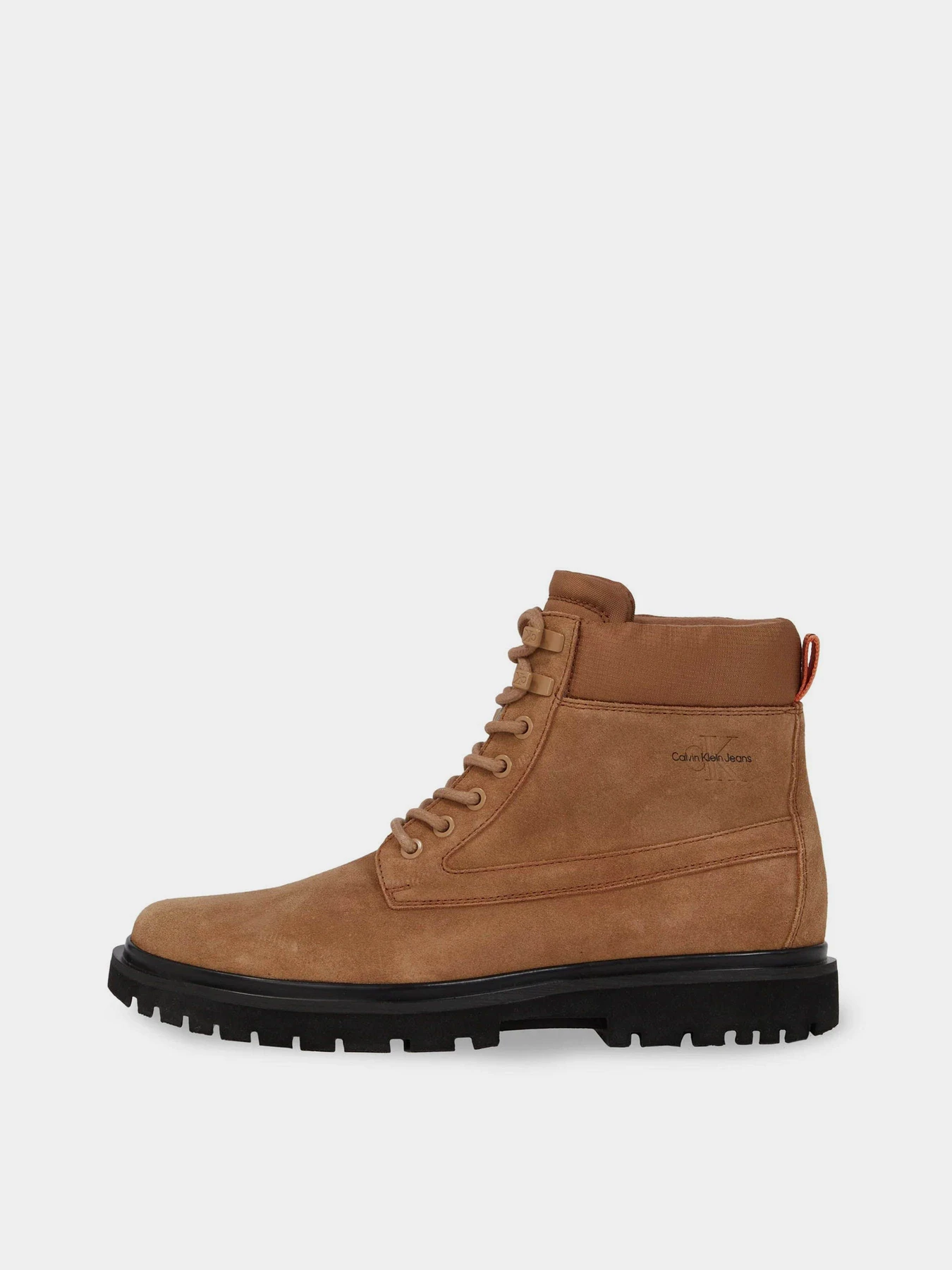 Черевики та чоботи Calvin Klein Eva Mid Laceup Boot Suede модель YM0YM00802-0HD Фото