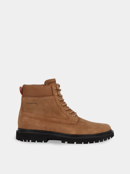 Ботинки и сапоги Calvin Klein Eva Mid Laceup Boot Suede модель YM0YM00802-0HD Фото