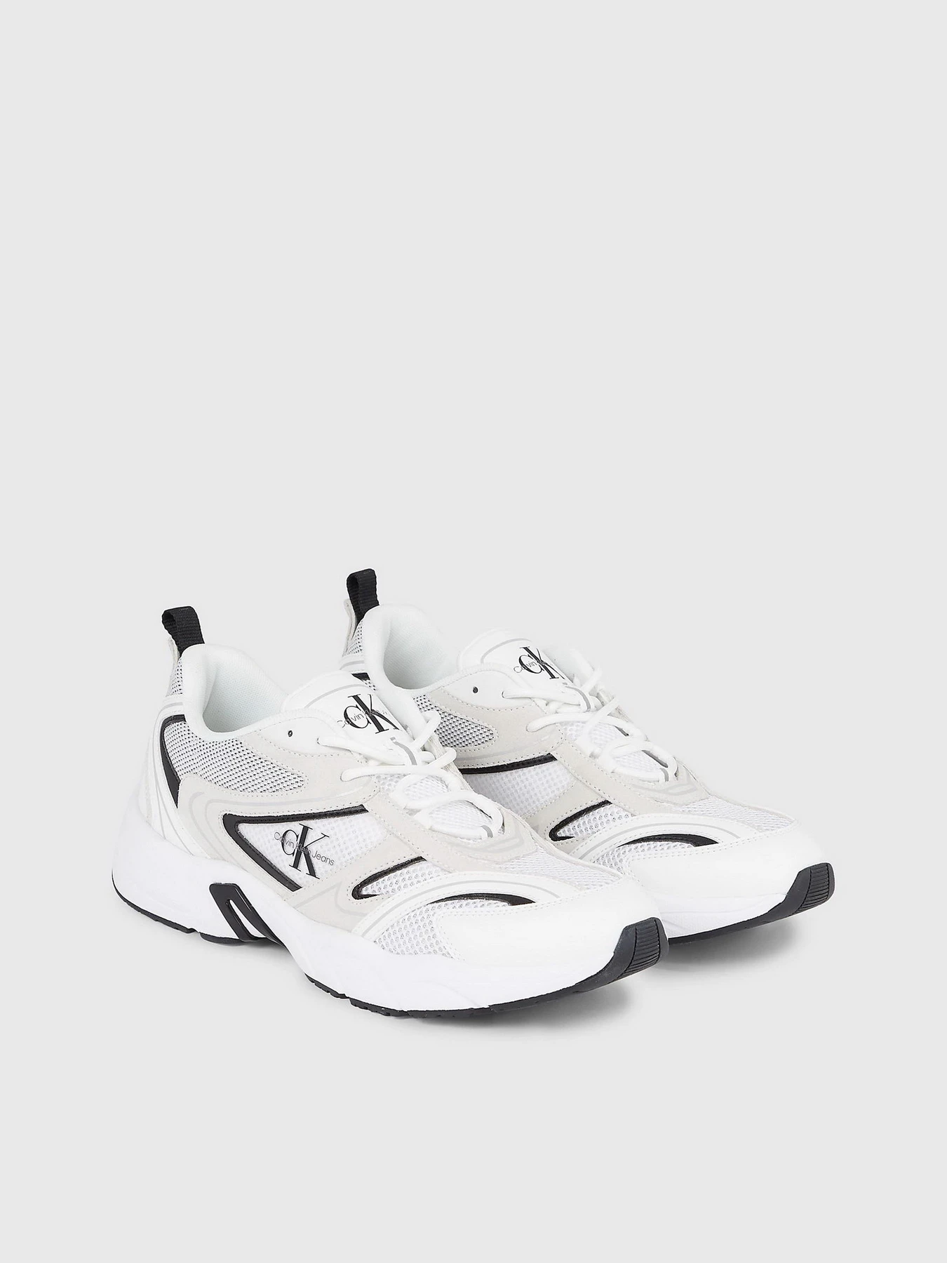 Кроссовки Calvin Klein Retro Tennis Su-Mesh модель YM0YM00589-01W Фото