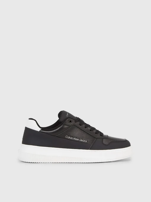 Кроссовки Calvin Klein Chunky Cupsole Low Lth In Sat модель YM0YM00873-0GM Фото